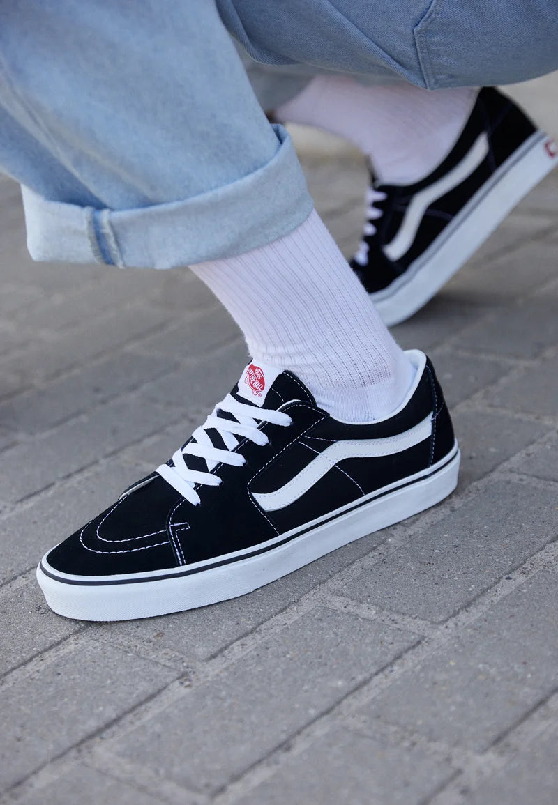 Sk8 low black true